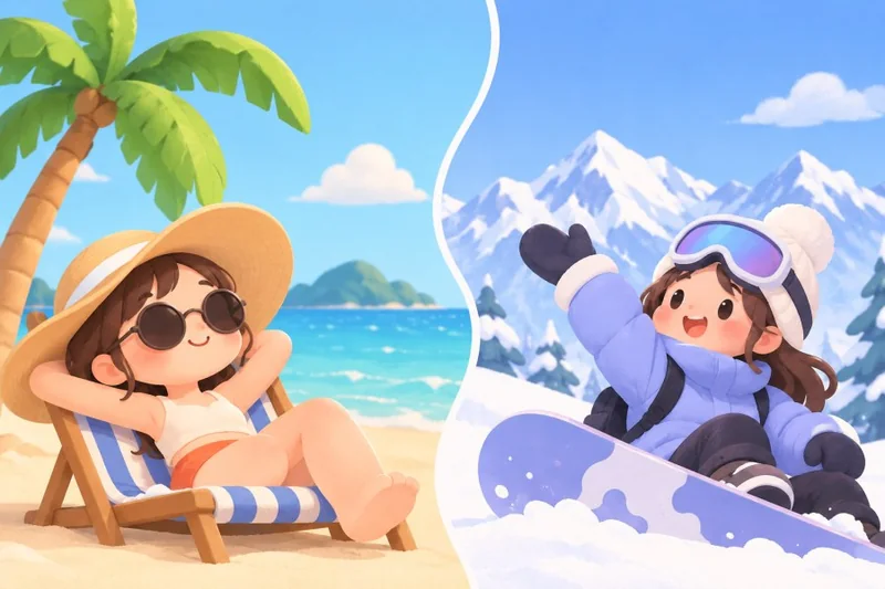 여행 취향 밸런스게임 1