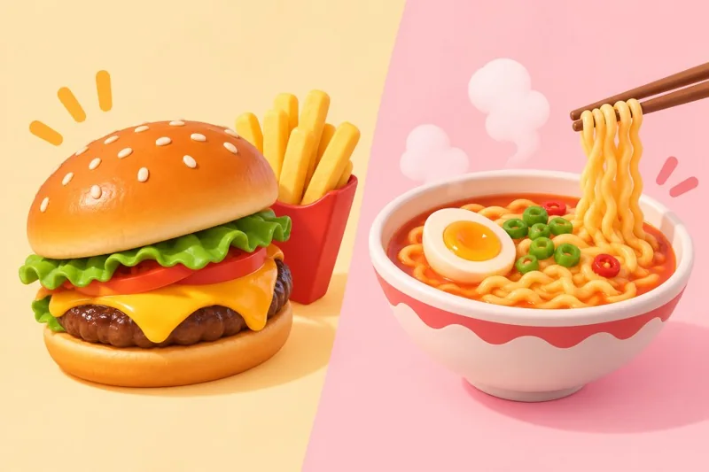 음식 취향 밸런스게임 2