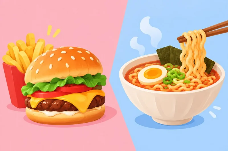 음식 취향 밸런스게임 1